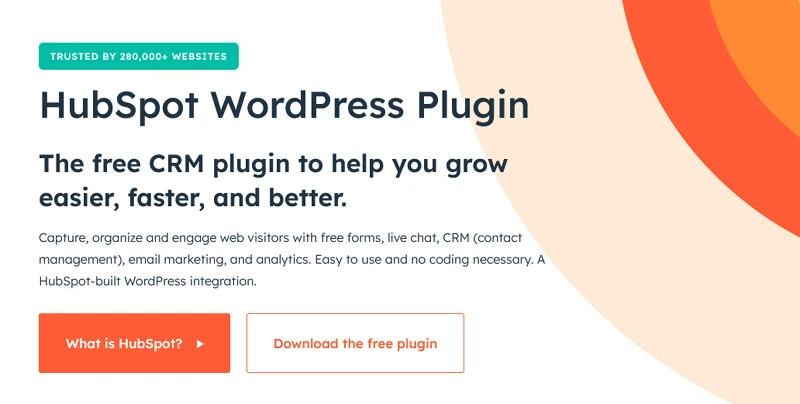 Hubspot plugin image linked to post - Top 10 Must-Have WordPress Plugins